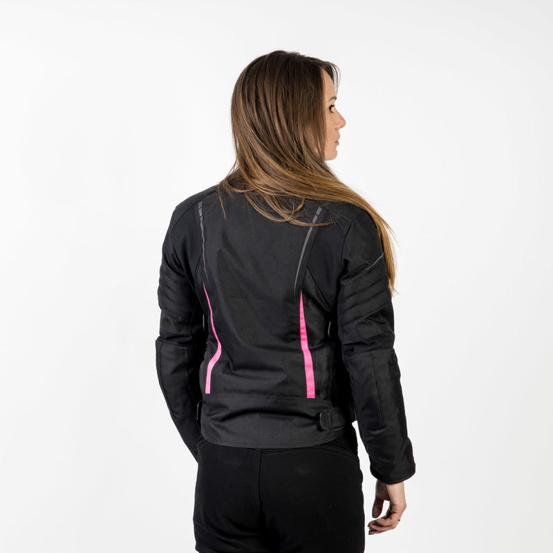 Kurtka Tekstylna Ozone Flow Lady Black/Pink 6 234707_ZAL549018.jpg