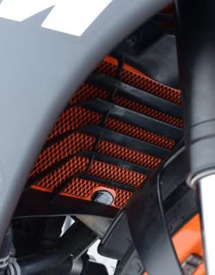 OSŁONA CHŁODNICY RG RACING KTM 390 DUKE -16, RC390 -21, RC125/200 ORANGE 5