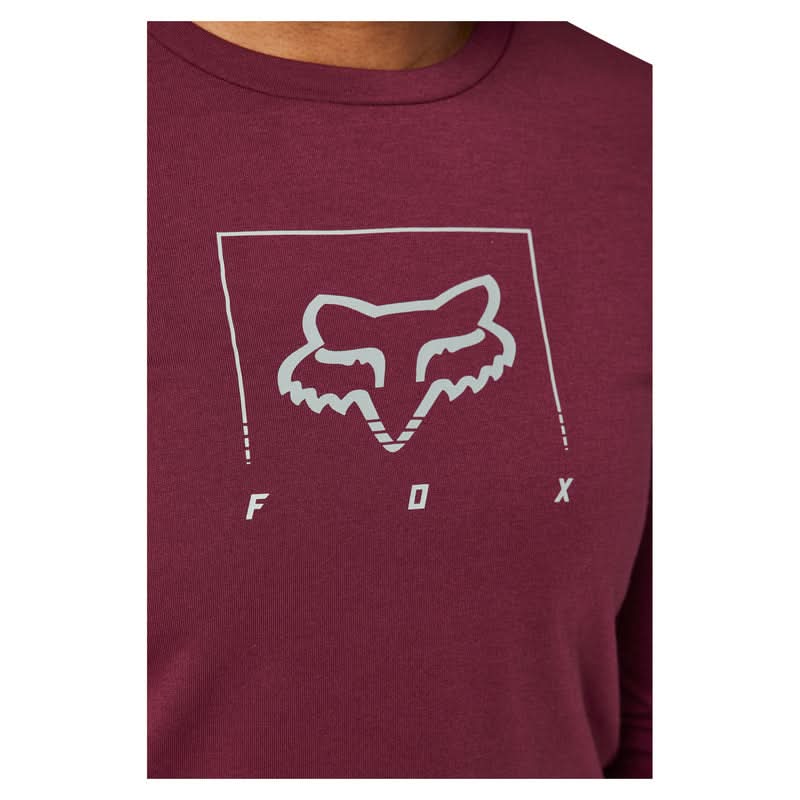 Koszulka Rowerowa z Długim Rękawem Fox Lady Ranger Dr Mid Dark Maroon 4 261543_ZAL541221.jpg