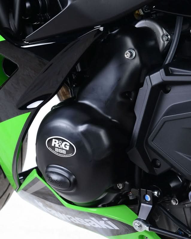 ZESTAW OSŁON SILNIKA RG RACING KAWASAKI Z650/NINJA 650 17- (2 CZĘŚCI) BLACK RACE 1