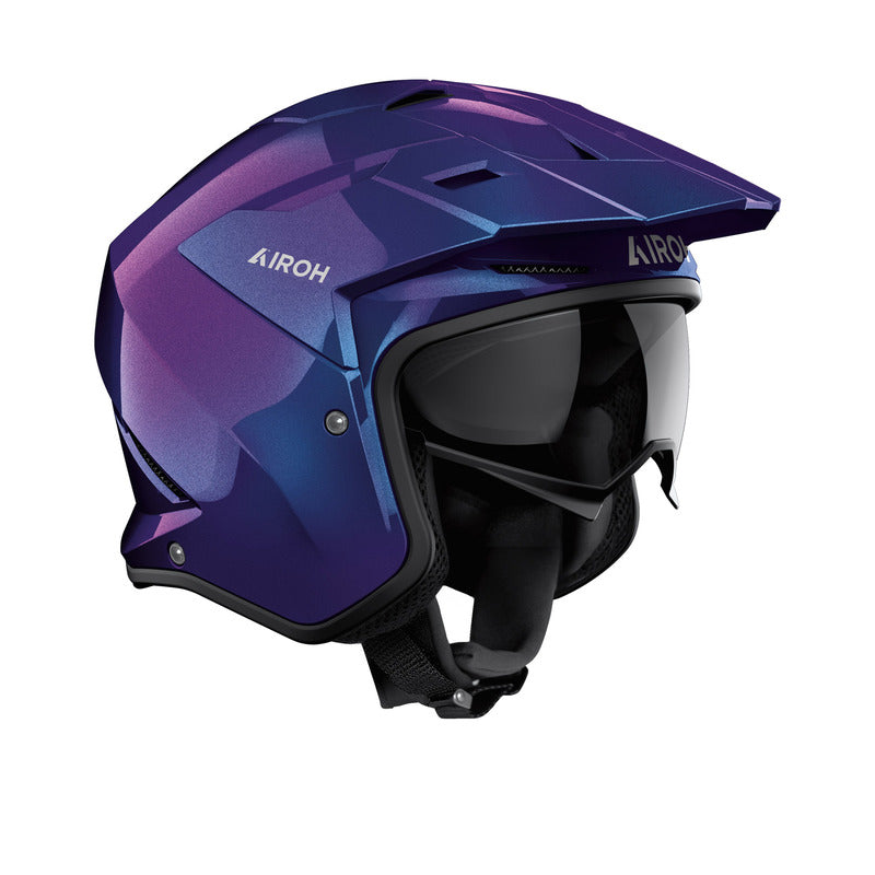 KASK MOTOCYKLOWY AIROH KOMBAKT SHIMMER GLOSS S 1