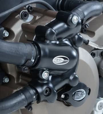 ZESTAW OSŁON SILNIKA RG RACING DUCATI MONSTER 1200(S), (2 CZĘŚCI) OSŁONA SPRZĘGŁA I POMPY WODY BLACK 7