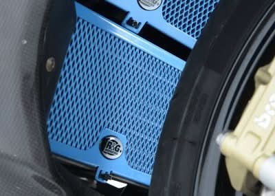 OSŁONA CHŁODNICY OLEJU RG RACING BMW S1000RR 10-13 / HP4 BLUE 5