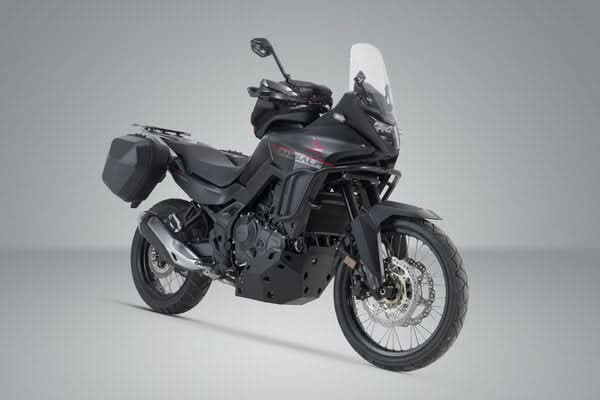 ZESTAW KUFRÓW BOCZNYCH URBAN ABS I STELAŻY SW-MOTECH HONDA XL750 TRANSALP (22-) BLACK 2X16,5L 3