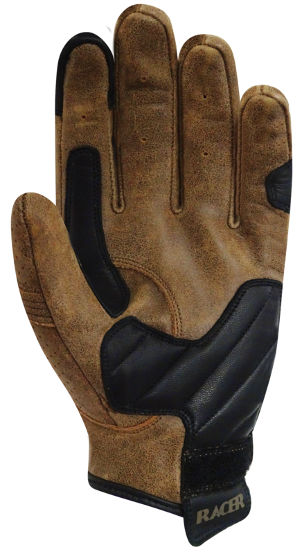 Motocyklowe Rękawice Skórzane Racer Muddy Brown 2 206982_ZAL351695.png