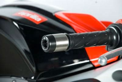 KOŃCÓWKI KIEROWNICY RG RACING APRILIA RS4 125 BLACK 1