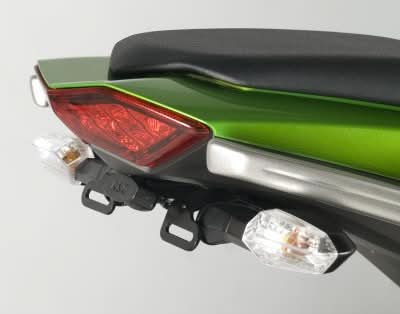 MOCOWANIE TABLICY REJESTRACYJNEJ RG RACING KAWASAKI Z1000SX -16 (NIE DLA WERSJI TOURING) 7