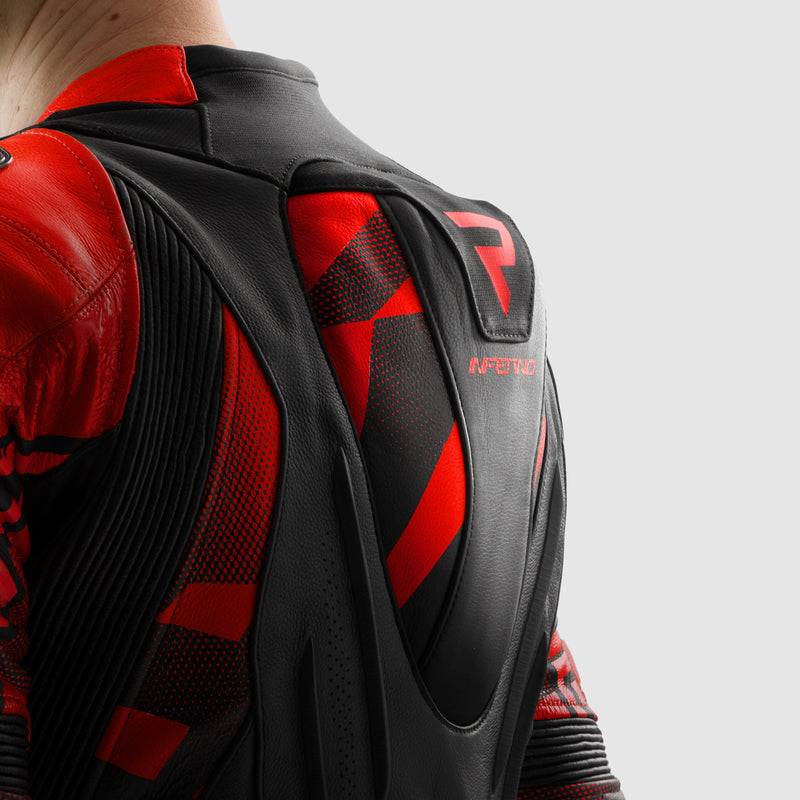 Kurtka motocyklowa skórzana Rebelhorn Inferno Black Fluo Red 29 324145_ZAL786603.jpg
