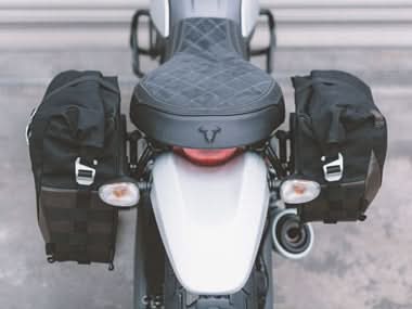 ZESTAW SAKW I STELAŻY LEGEND GEAR SW-MOTECH DUCATI SCRAMBLER (14-) MODELS BROWN 7