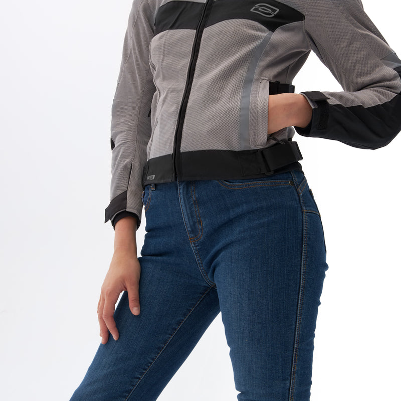 Kurtka Motocyklowa Tekstylna Damska Ozone Dart Cappucino 16 293360_ZAL675639.jpg