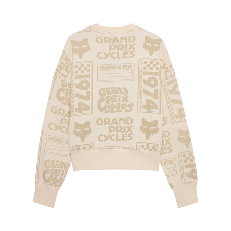 Bluza Damska FOX Circa 74 Oversized Fleece Crew Off White 3 338528_ZAL816615.jpg