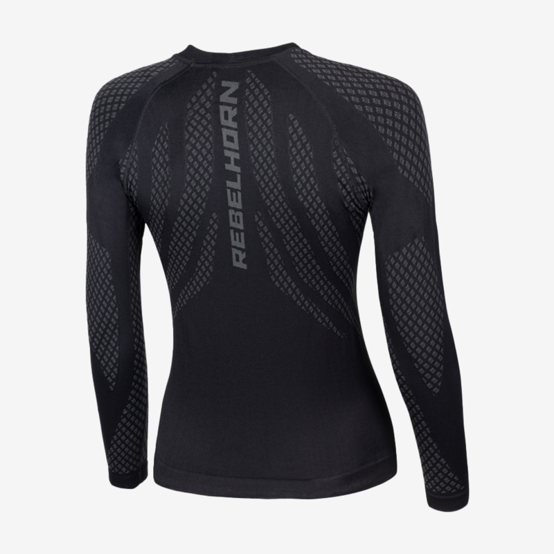 Koszulka termoaktywna z długim rękawem damska Rebelhorn Active 2 Black Grey 7 225303_ZAL456869.png