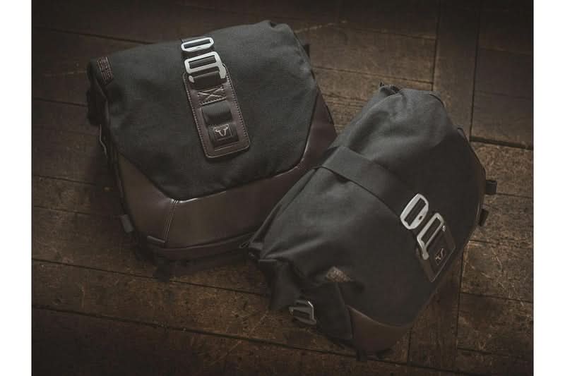 ZESTAW SAKW I STELAŻY LEGEND GEAR SW-MOTECH BMW R NINET RACER (16-) BROWN 3