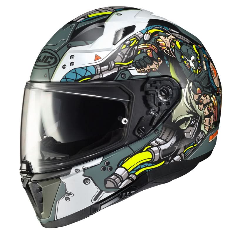Motocyklowy Kask HJC i70 Bane Dc Comics Khaki/White 1 225340_ZAL395206.jpg