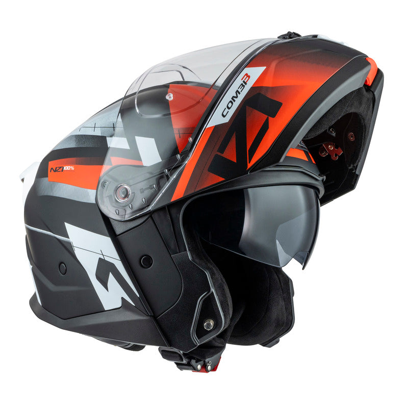 Kask Motocyklowy NZI Combi 3 Duo Metric Black Red Matt 15 362666_ZAL856022.jpg