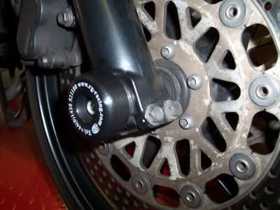 SLIDERY PRZEDNIEGO ZAWIESZENIA RG RACING HONDA CBR 400 (NC29) BLACK 1