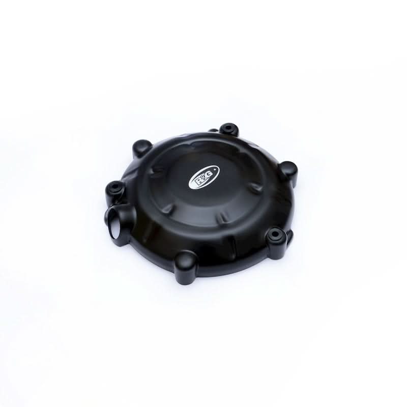 OSŁONA SILNIKA RG RACING APRILIA SHIVER 900 17-, PRAWA STRONA OSŁONA SPRZĘGŁA BLACK 1
