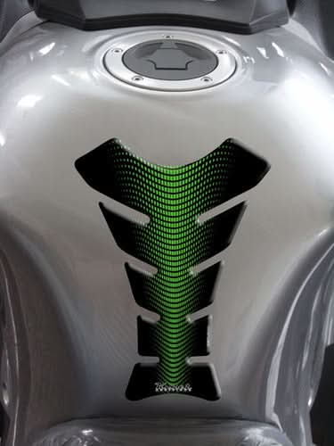NAKLEJKA NA BAK TANKPAD KEITI WAVE GREEN 1