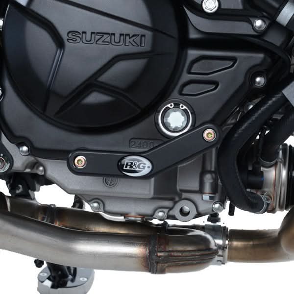 SLIDERY SILNIKA RG RACING SUZUKI SV650 16-, PRAWA STRONA BLACK 1