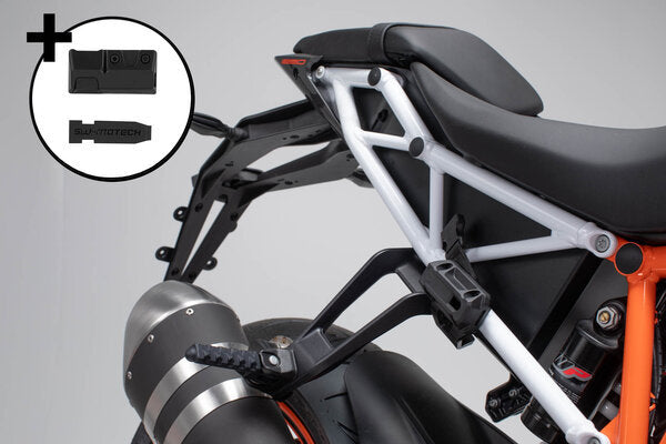 ZESTAW SAKW BOCZNYCH PRO BLAZE H I STELAŻY SW-MOTECH KTM 1290 SUPER DUKE R (13-19) BLACK 5