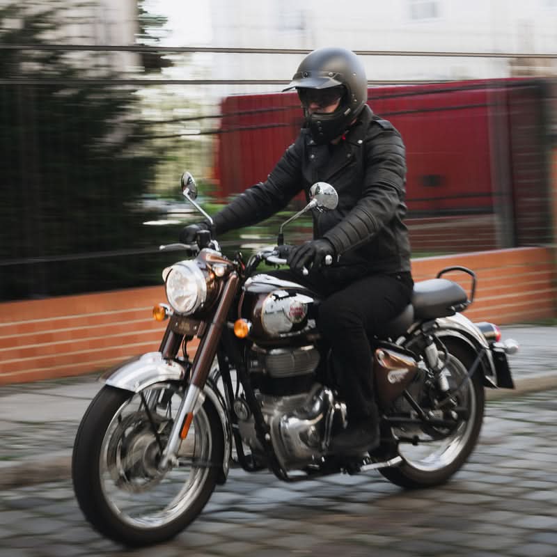 Kurtka Motocyklowa Skórzana Ozone Ramones Modern Matt Black 32 256880_ZAL680043.jpg