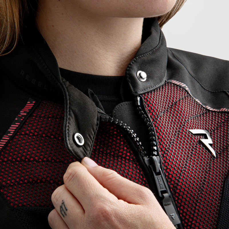 Kurtka motocyklowa tekstylna damska Rebelhorn Jax Black Red 26 318478_ZAL759893.jpg