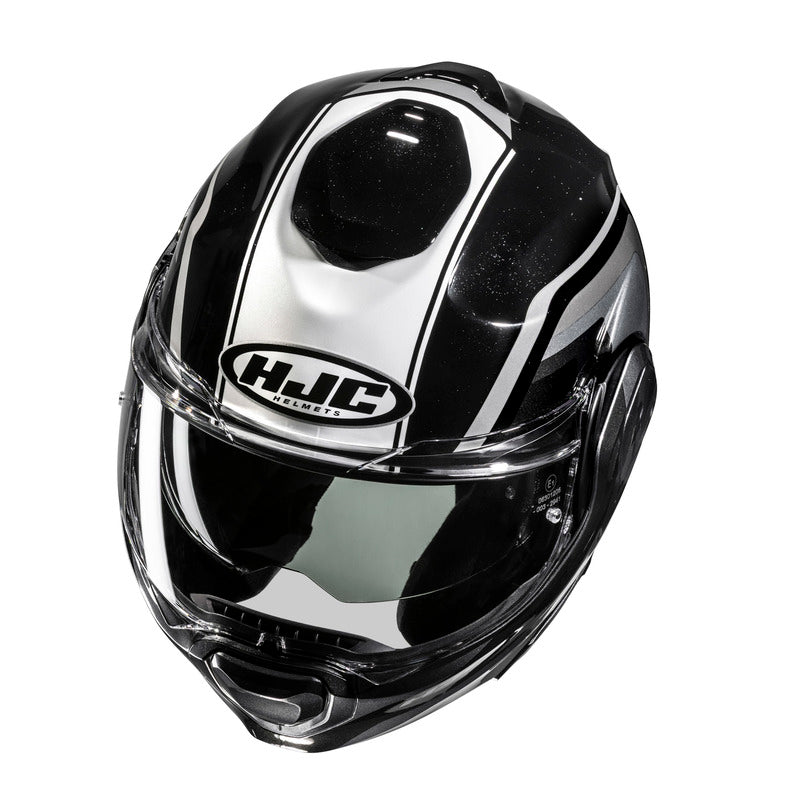 Kask motocyklowy HJC F100 Reff Black White 3 354951_ZAL828967.jpg