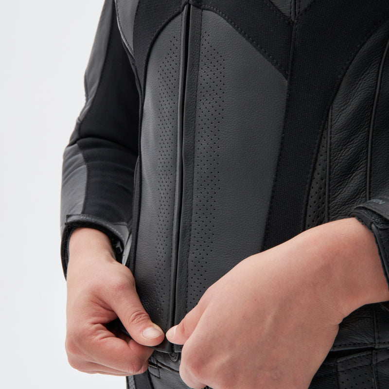 Kurtka motocyklowa skórzana damska Rebelhorn Rebel Black 11 176306_ZAL676588.jpg