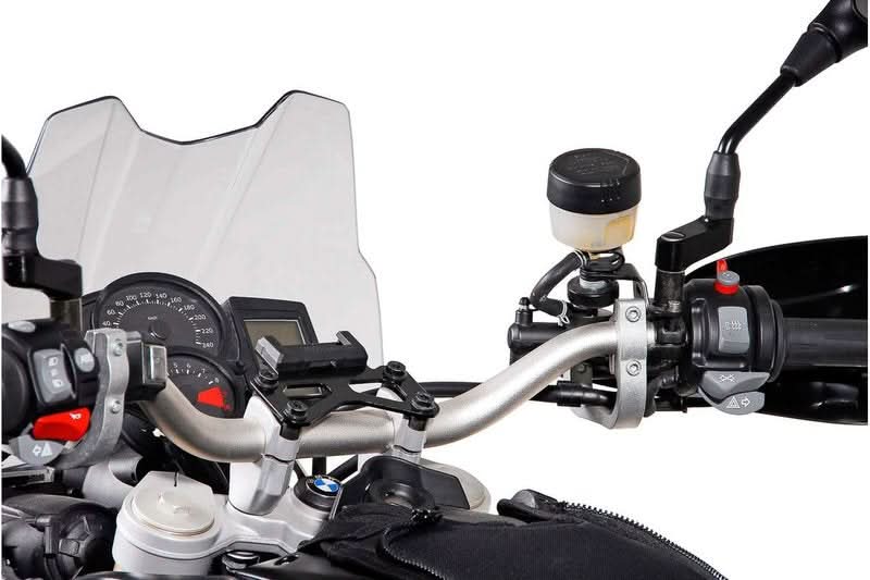 MOCOWANIE GPS NA KIEROWNICĘ SW-MOTECH Z AMORTYZACJĄ DRGAŃ BLACK 3