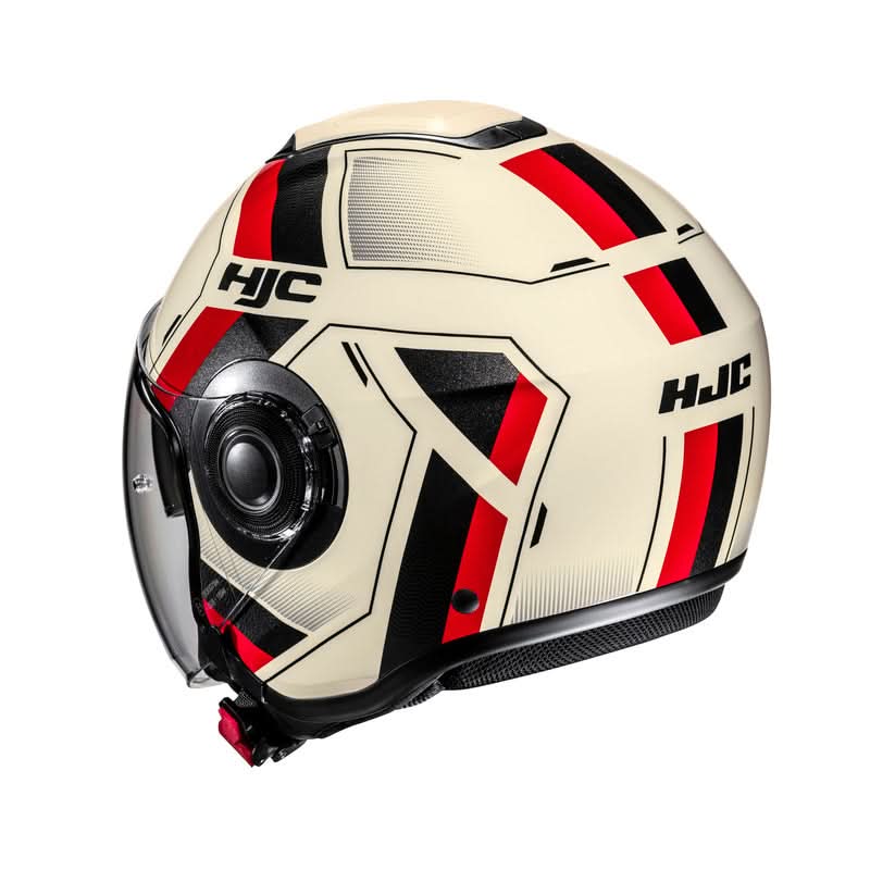 Kask motocyklowy HJC I40N Velu Beige Red 5 332827_ZAL753374.jpg