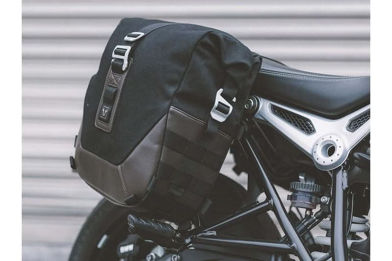 ZESTAW SAKW I STELAŻY LEGEND GEAR SW-MOTECH BMW R NINET RACER (16-) BROWN 9
