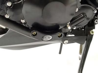 SLIDERY SILNIKA RG RACING TRIUMPH TIGER 1050, LEWA STRONA BLACK 1