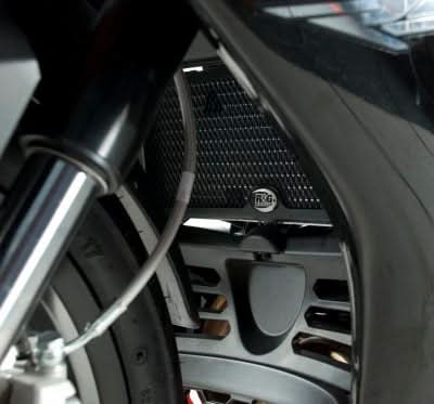 OSŁONA CHŁODNICY RG RACING APRILIA RS4 125 BLACK 1