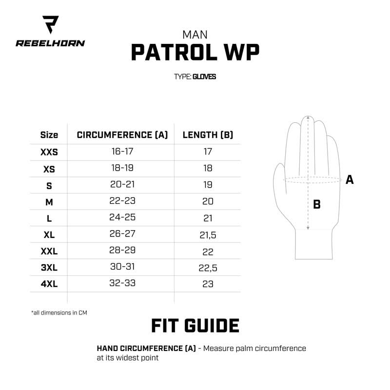 Rękawice motocyklowe Rebelhorn Patrol Wp Black 15 197478_ZAL614994.jpg