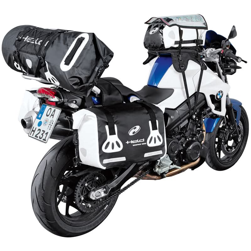 TORBA PODRÓŻNA HELD ROLL-BAG BLACK/WHITE 40L 3