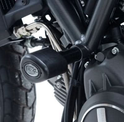 CRASHPADY AERO RG RACING DUCATI SCRAMBLER (800), CLASSIC BLACK 9