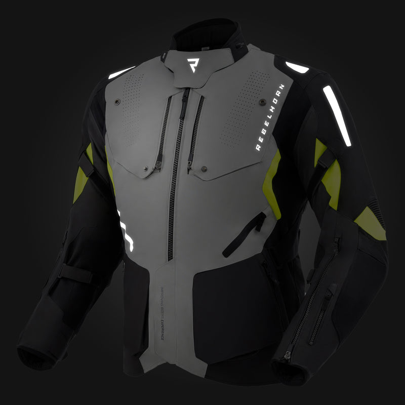 Kurtka motocyklowa tekstylna Rebelhorn Hiker 4 Black Grey Fluo Yellow 32 293565_ZAL690902.jpg