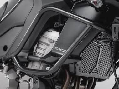 CRASHBAR/GMOL SW-MOTECH KAWASAKI VERSYS 1000 (15-18) BLACK 1