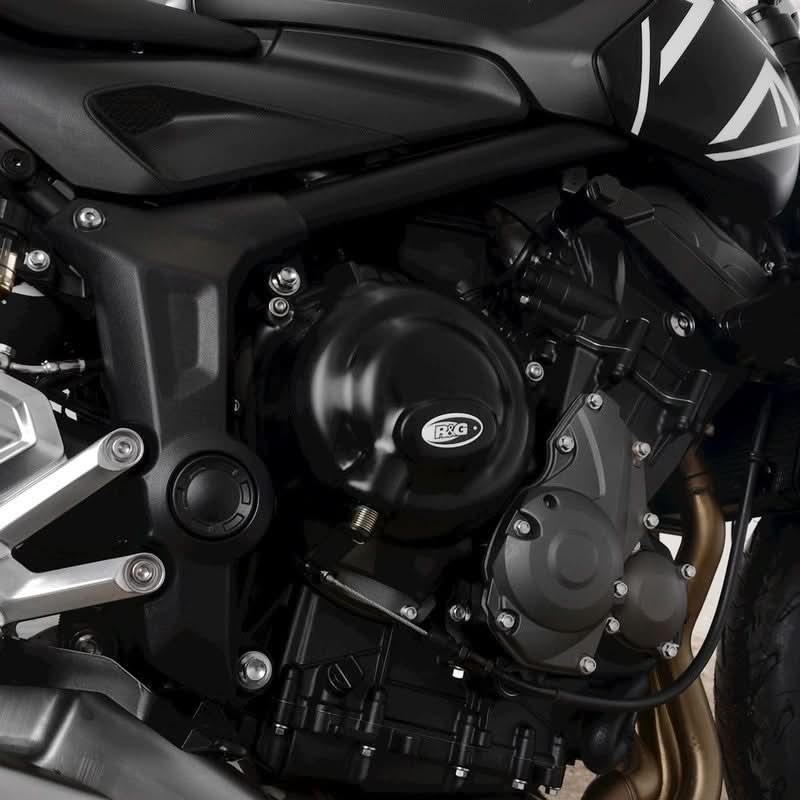 OSŁONA SILNIKA RG RACING TRIUMPH TRIDENT (660) 21, PRAWA STRONA BLACK 1