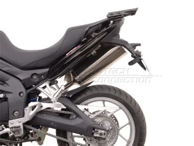 ZESTAW KUFRÓW BOCZNYCH TRAX ADV I STELAŻY SW-MOTECH TRIUMPH TIGER 1050 (06-12) SILVER 45/37L 3
