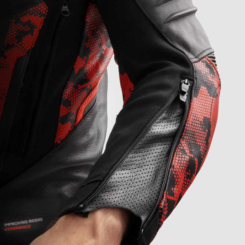 Kurtka motocyklowa skórzana Rebelhorn Veloce Camo Black Fluo Red 22 330362_ZAL763240.jpg