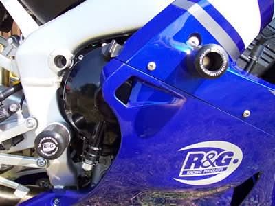CRASHPADY CLASSIC RG RACING YAMAHA YZF-R1 00- 01 BLACK 1