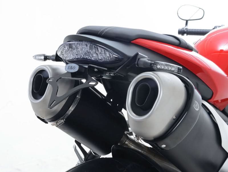 MOCOWANIE TABLICY REJESTRACYJNEJ RG RACING TRIUMPH SPEED TRIPLE S 16-/SPEED TRIPLE R 16- 17 1