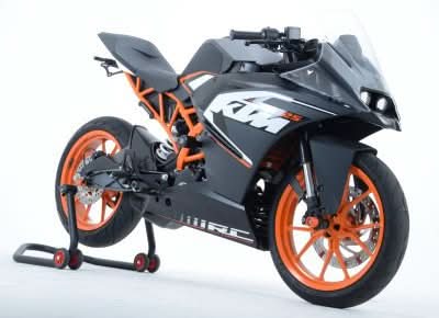 CRASHPADY AERO RG RACING KTM RC125/200, RC390 UP TO 21 BLACK 15