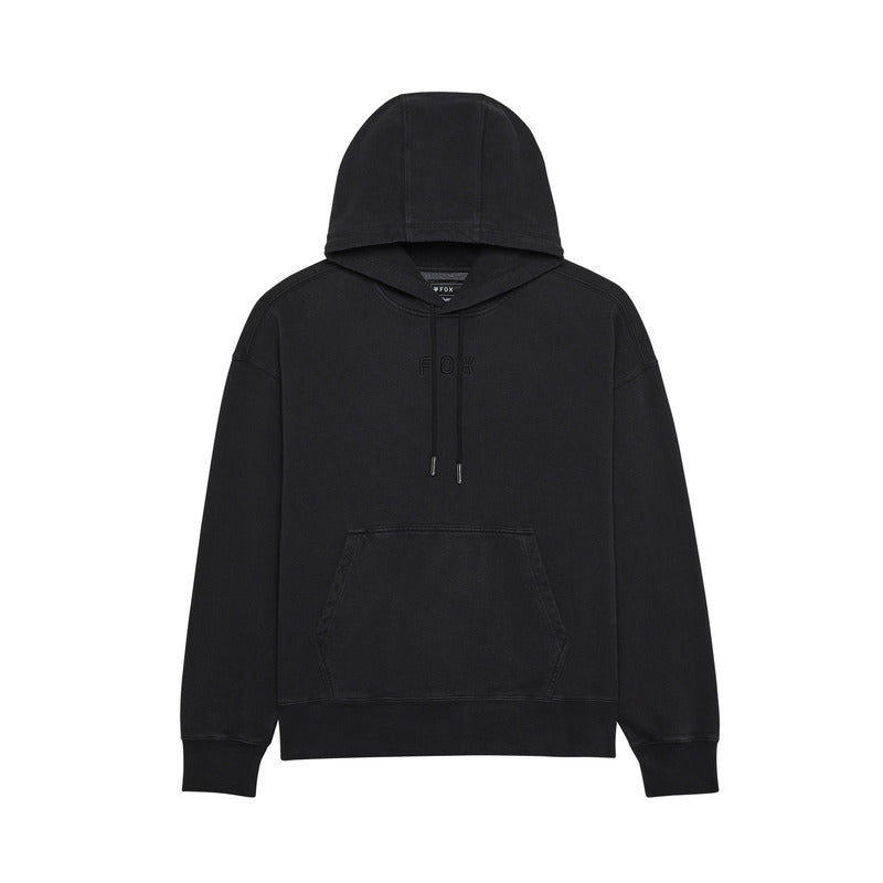 Bluza z kapturem FOX Wordmark Oversized Fleece Po Black 9 311552_ZAL719622.jpg