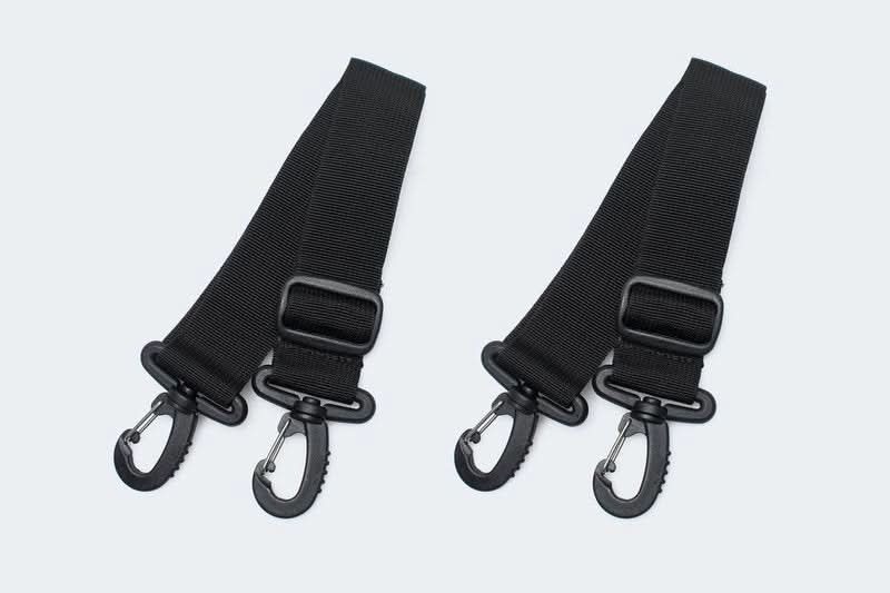 ZESTAW PASKÓW DO MOCOWANIA BAGAŻU REARBAG/SLIPSTREAM SW-MOTECH BLACK 2SZT. 1