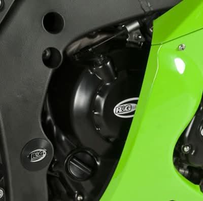 OSŁONA SILNIKA RG RACING KAWASAKI ZX10-R 11, PRAWA STRONA OSŁONA SPRZĘGŁA BLACK 1