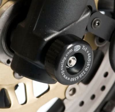 SLIDERY PRZEDNIEGO ZAWIESZENIA RG RACING BMW R 1200 GS, R 1200 S BLACK 1