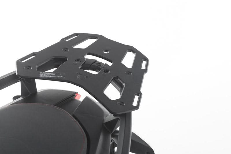 STELAŻ POD PŁYTĘ MONTAŻOWĄ KUFRA ALU-RACK SW-MOTECH DUCATI MULTISTRADA 1200/S HYPERSTRADA BLACK 1