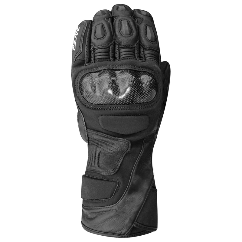 Motocyklowe Rękawice Skórzano-Tekstylne Racer Predator 2 Black 1 207042_ZAL351751.png